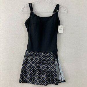 New Croft & Barrow Bathing Suit size 6 Hip Minimizer Fit For You Swim Dress